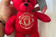 Official Manchester United teddy bear Vintage