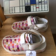 Reebok x Eames Beatnik Sandals Chalk Print UK 8 EU 42 BNIB