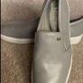 flats Micheal Kors grey leather shoes size 7 Image 6