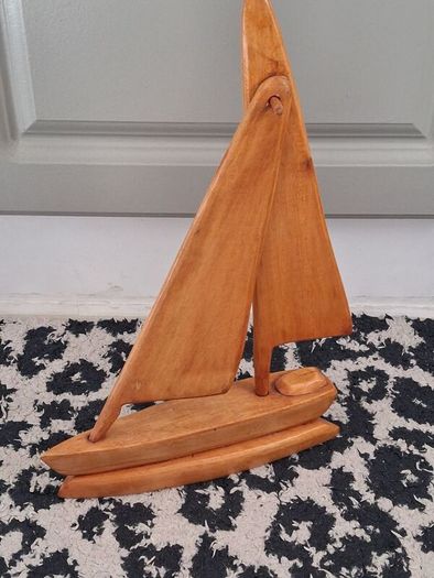 Handmade sailboat