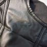Antonella SHEIN BAE Square Neck Asymmetrical Hem PU Tank Top  Black, Size S Image 9