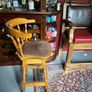 Vintage Irish pub stool Image 3