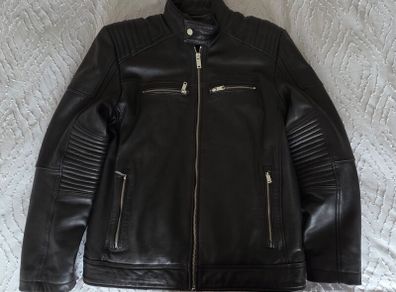 DKNY Mens Leather Jacket