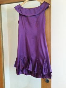 Karen Millen Cadbury purple dress