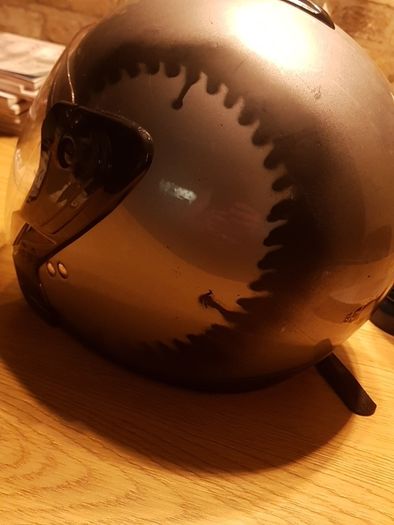 Motorbike helmet