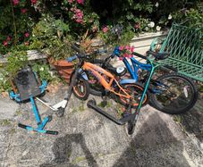 bike, you need collect all of them