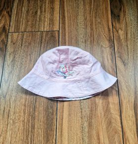 Girls baby pink summer hat