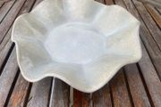 Ceramic Scalloped Bowl Centrepiece