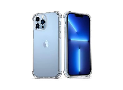 For iPhone 13 Pro Max Case ShockProof Bumper Soft Phone Cover Clear TPU New - FHT11IPK2