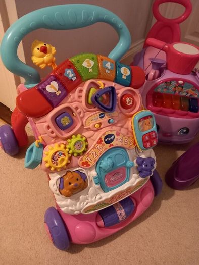 Toddler Walker, Ride On and Brick Table
