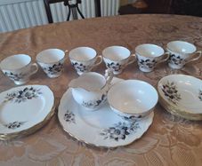 Crown Royal Bone China tea set