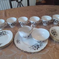 Crown Royal Bone China tea set