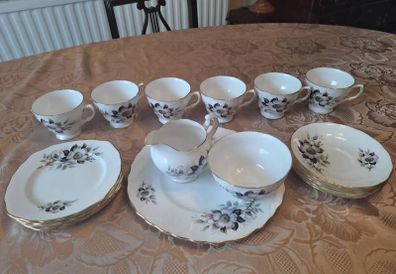 Crown Royal Bone China tea set