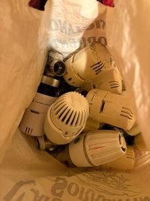 9 TRV radiator valves