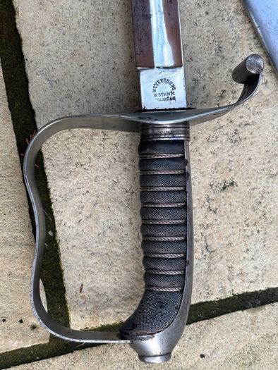 Austrian officer saber