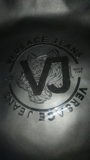 versace leather gym bag brand new