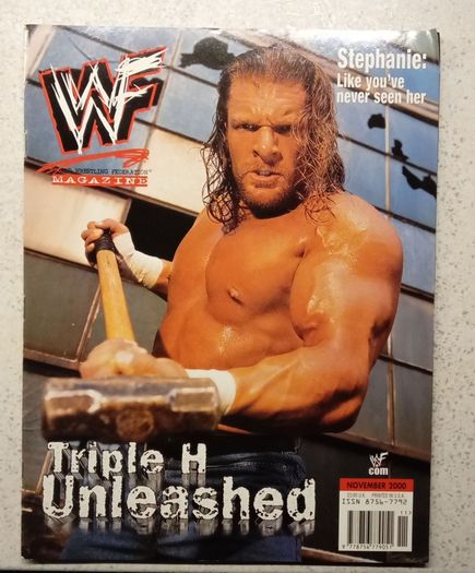 2 x Vintage WWF Magazine.
