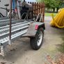 Galvanised 3-Bike Motorcycle Trailer - Strong & Ready to Use Image 3
