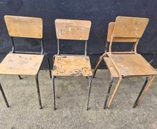 steel frame chairs