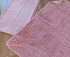 curtains and rug