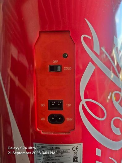 coke fridge
