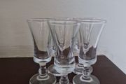 vintage sherry glasses