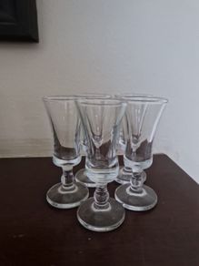 vintage sherry glasses
