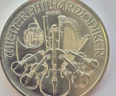 1 oz Vienna Philharmonic Silver Bullion Coins