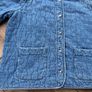Ladies Jagged & Beau Quilted Stylish Denim Jacket Image 4