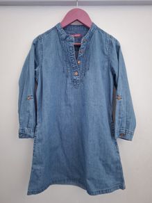 Primark denim girls dress. Size 7 - 8 years