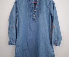 Primark denim girls dress. Size 7 - 8 years