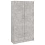 Book Cabinet Concrete Grey 82.5x30.5x150 cm Chipboard Image 2