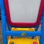 kids crayons white board & black board Image 3