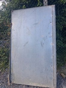 steel door