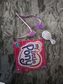 Pamphlet Leaflet Brush and 2 x slides hair MLP G3 My Little Pony