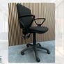 350 X Black Adjustable Office Chairs - Grade A Image 3