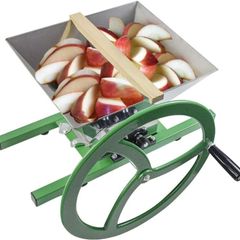 7L Stainless Steel Manual Juicer Grinder, Fruit Scratter Pulper for Wine and Cider Pressing