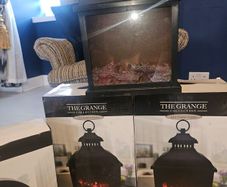 LED Fireplace I antern