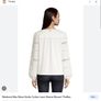 Designer Max Mara Weekend - Giotto Cotton White Blouse - Size M UK 12 - BNWT RRP 130 Image 2