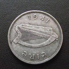 Irish Republic. Silver Shilling (1941)