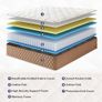 King Size Mattress 7-Zone Pocket with Memory Foam Image 4