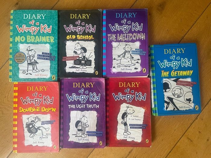 Diary of a wimpy kid books