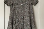 Flower print dress
