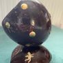 Handmade Vintage Coconut Shell Ashtray Image 2