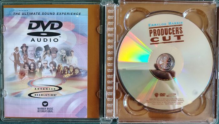 Emmylou Harris - Producer's Cut DVD-Audio (2002) Compilation Multichannel Surround Sound (96kHz/24-bit) EX+