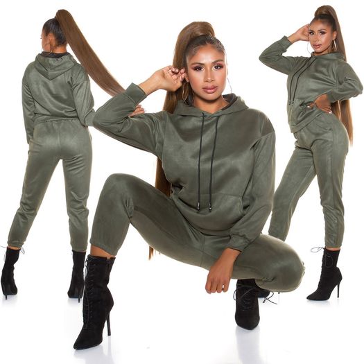 Suede Look Tracksuit size uni fits most