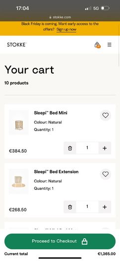 Stokke Crib Sleepi 3-in-1 Bed Bundle