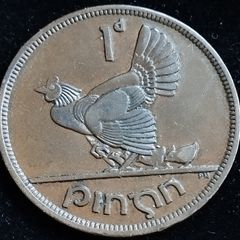 Ireland - 1941 - 1 Penny - Hen - KM.11 - [2736]