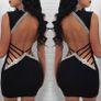 mini dress with a naked back XS-M Image 2