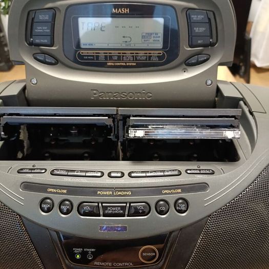 Panasonic RX-DT75 Duel Deck Stereo CD Cobra